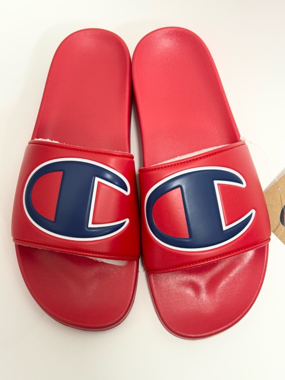 (NEW) Champion SLIDE - IPO Red/Red - Men size 11, 12